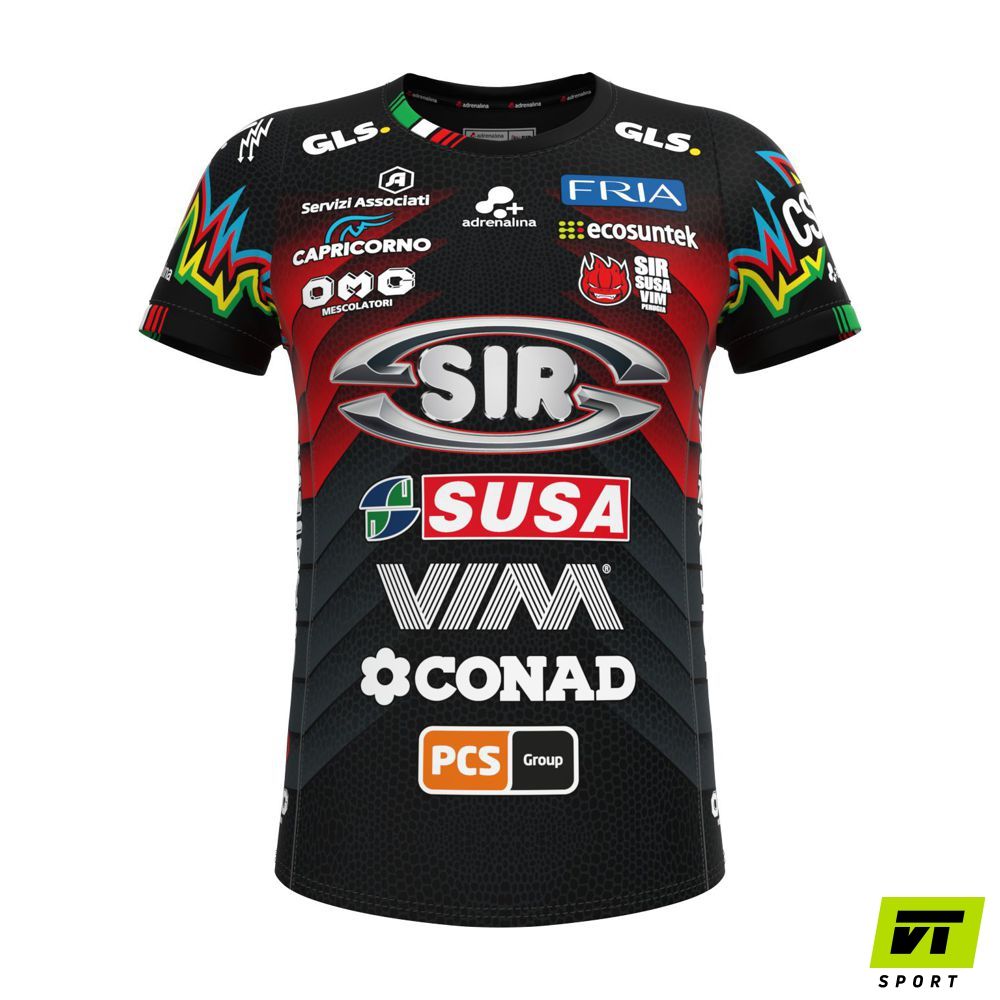 Official men's Team Jersey Perugia +Adrenalina Volleyball